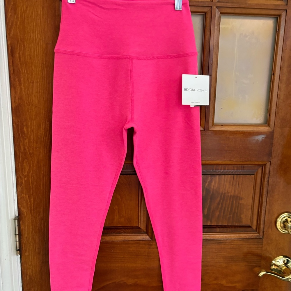 Beyond Yoga Electric Pink Leggings